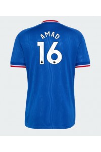 Manchester United Amad Diallo #16 Jalkapallovaatteet Vieraspaita 2026-27 Lyhythihainen